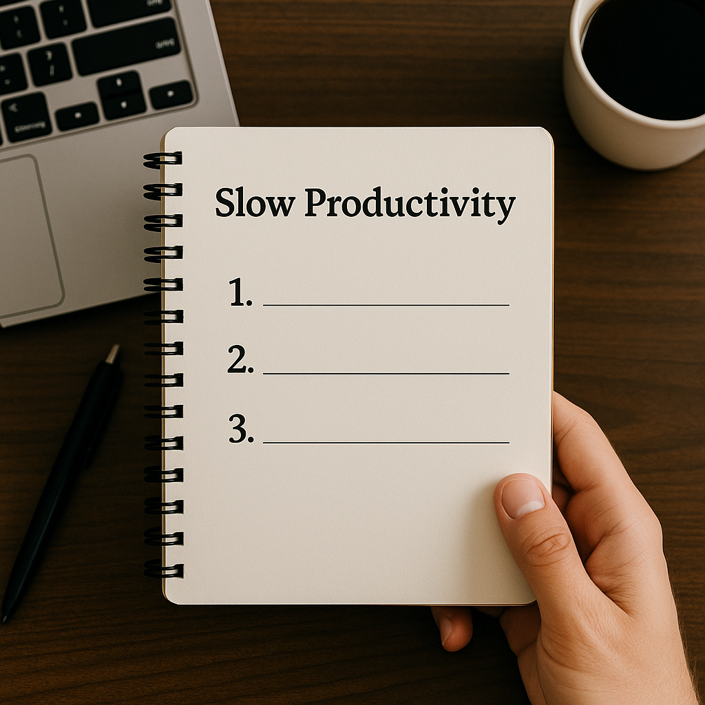 what is slow productivity