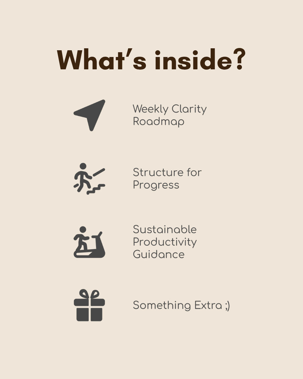 Slow Productivity - Short-Term Template